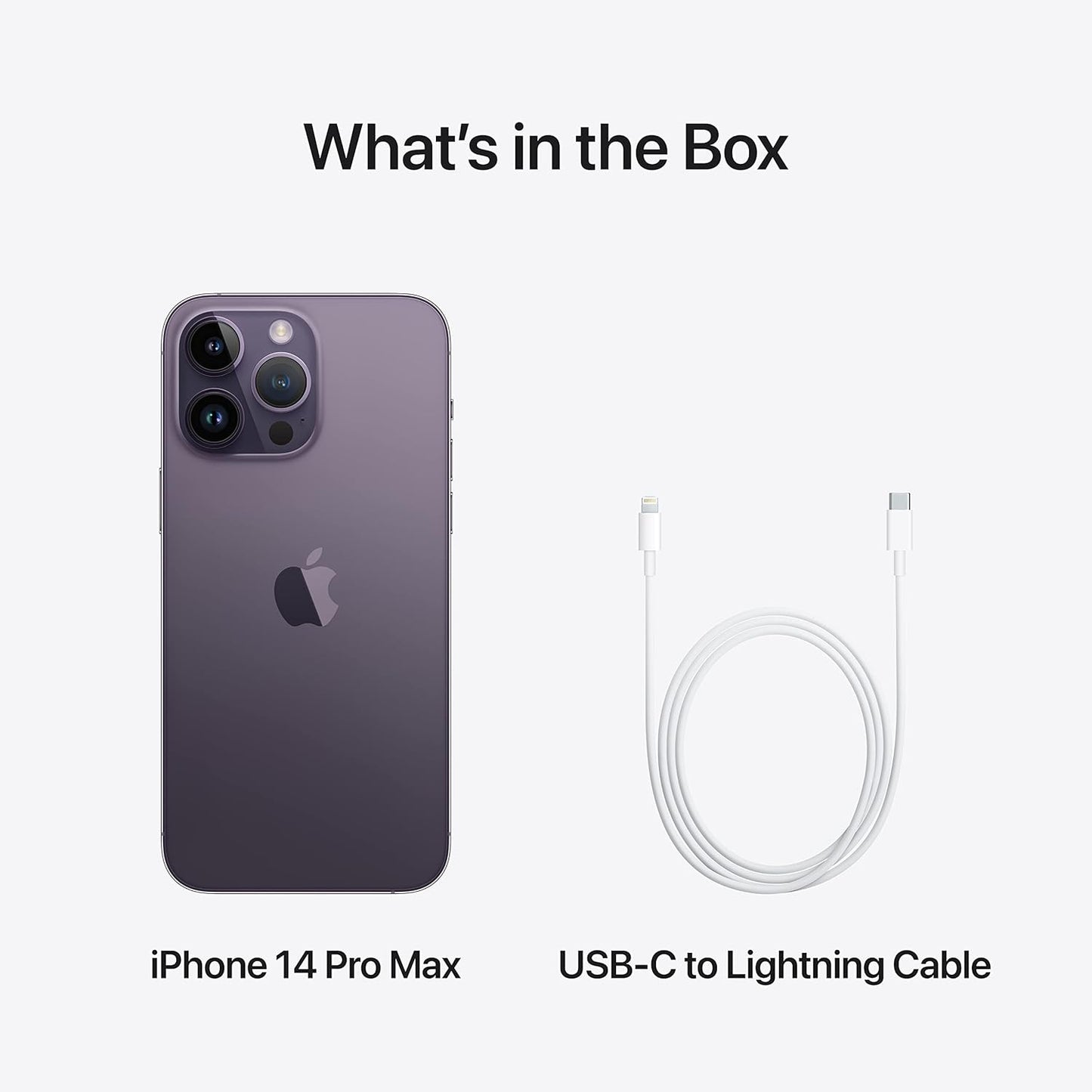 Apple iPhone 14 Pro Max (128 GB) - Deep Purple