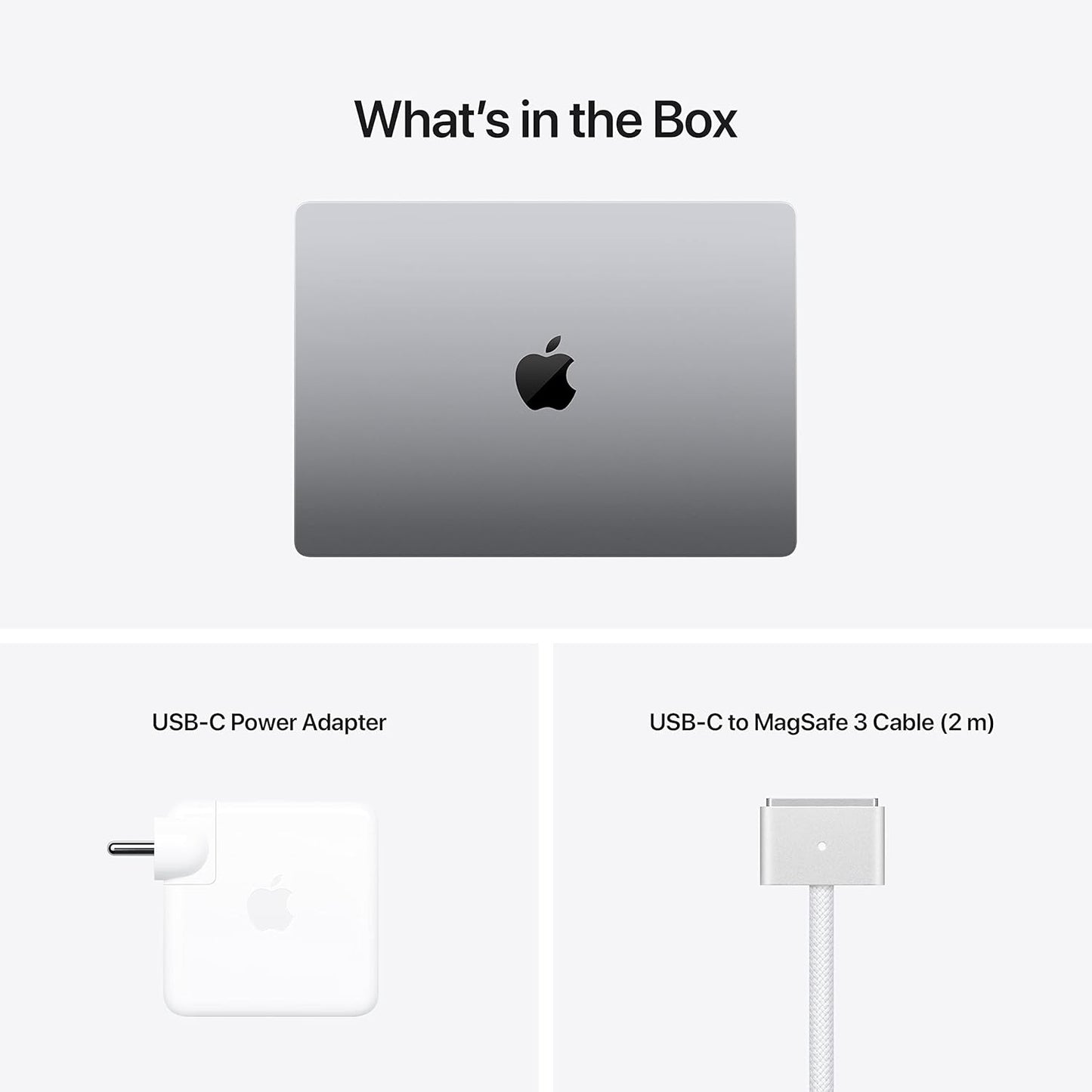 Apple 2020 MacBook Pro (13.3-inch/33.78 cm, M1 chip with 8‑core CPU and 8‑core GPU, 8GB RAM, 256GB SSD) - Space Grey