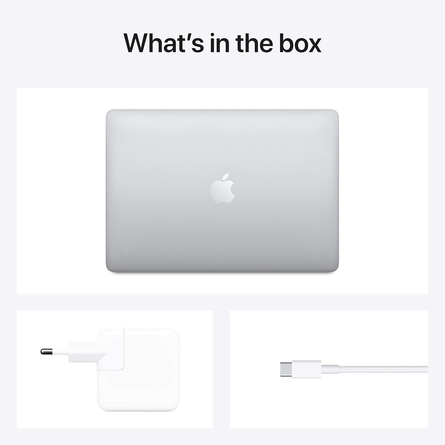 Apple 2020 MacBook Pro (13.3-inch/33.78 cm, M1 chip with 8‑core CPU and 8‑core GPU, 8GB RAM, 256GB SSD) - Space Grey