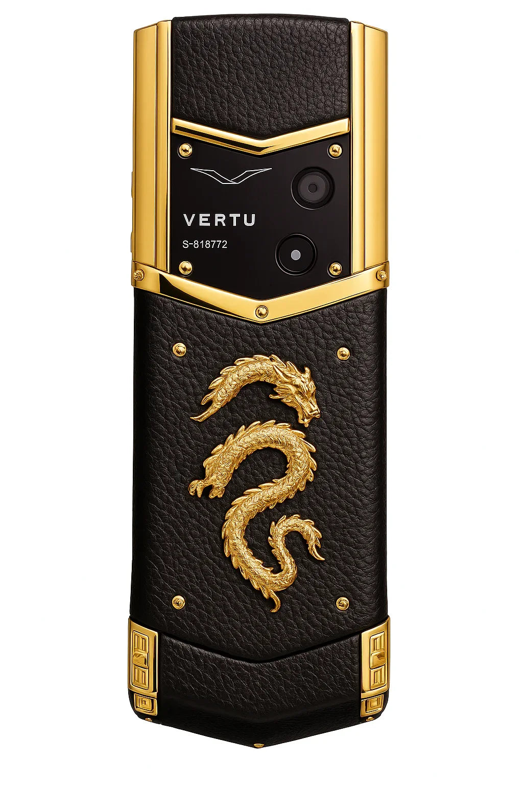 Vertu signature v Gold Dragon Luxury Mobile Phone