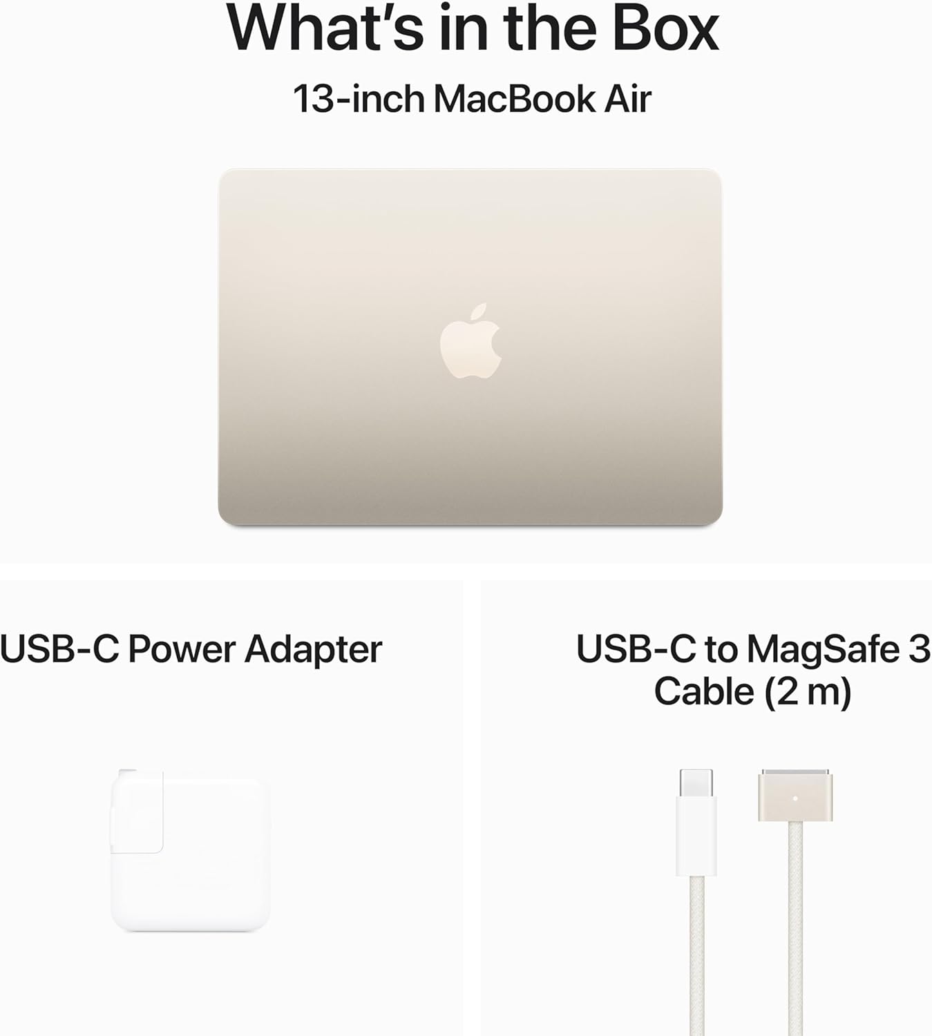 Apple 2024 MacBook Air 13-inch Laptop with M3 chip: Built for Apple Intelligence, 13.6-inch Liquid Retina Display, 16GB Unified Memory, 256GB SSD Storage, Backlit Keyboard, Touch ID; Midnight