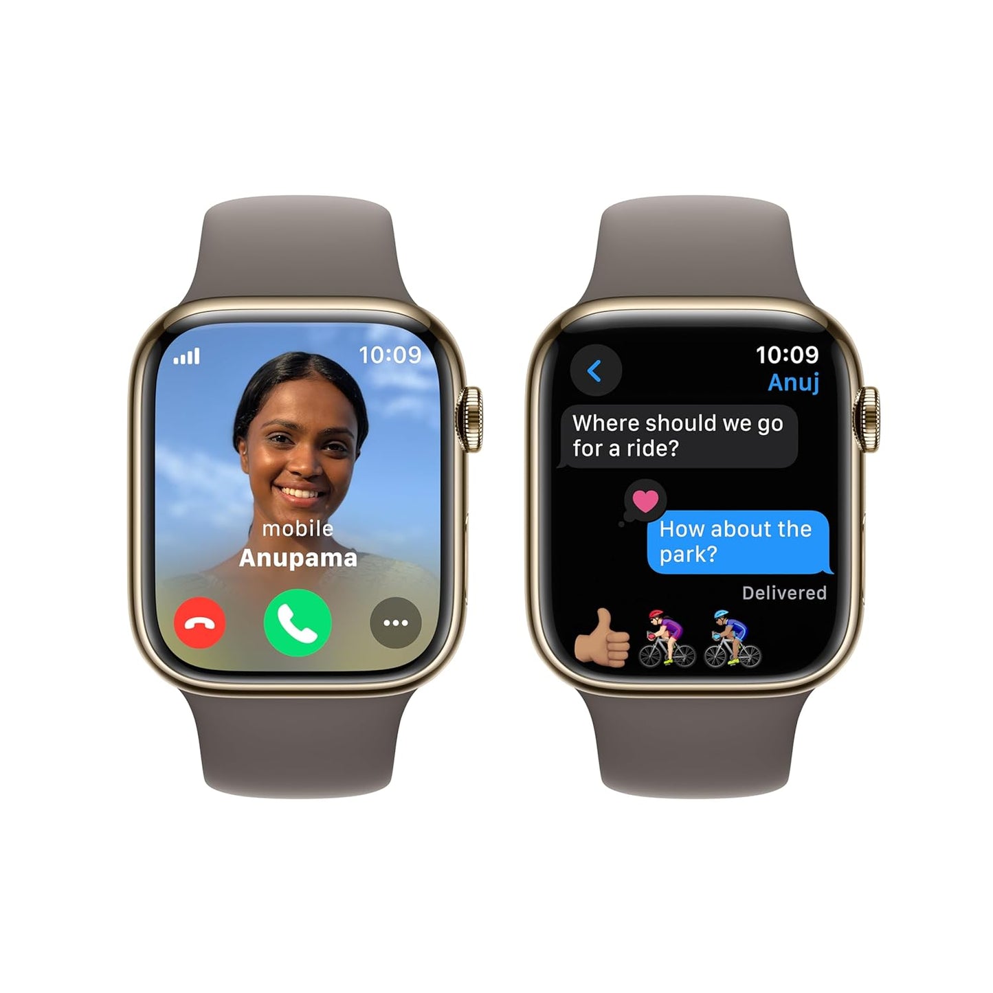 Apple Watch Series 9 [GPS 41mm] Smartwatch with (Product) RED Aluminum Case with (Product) RED Sport Band M/L. Fitness Tracker, Blood Oxygen & ECG Apps, Always-On Retina Display, Water Resistant