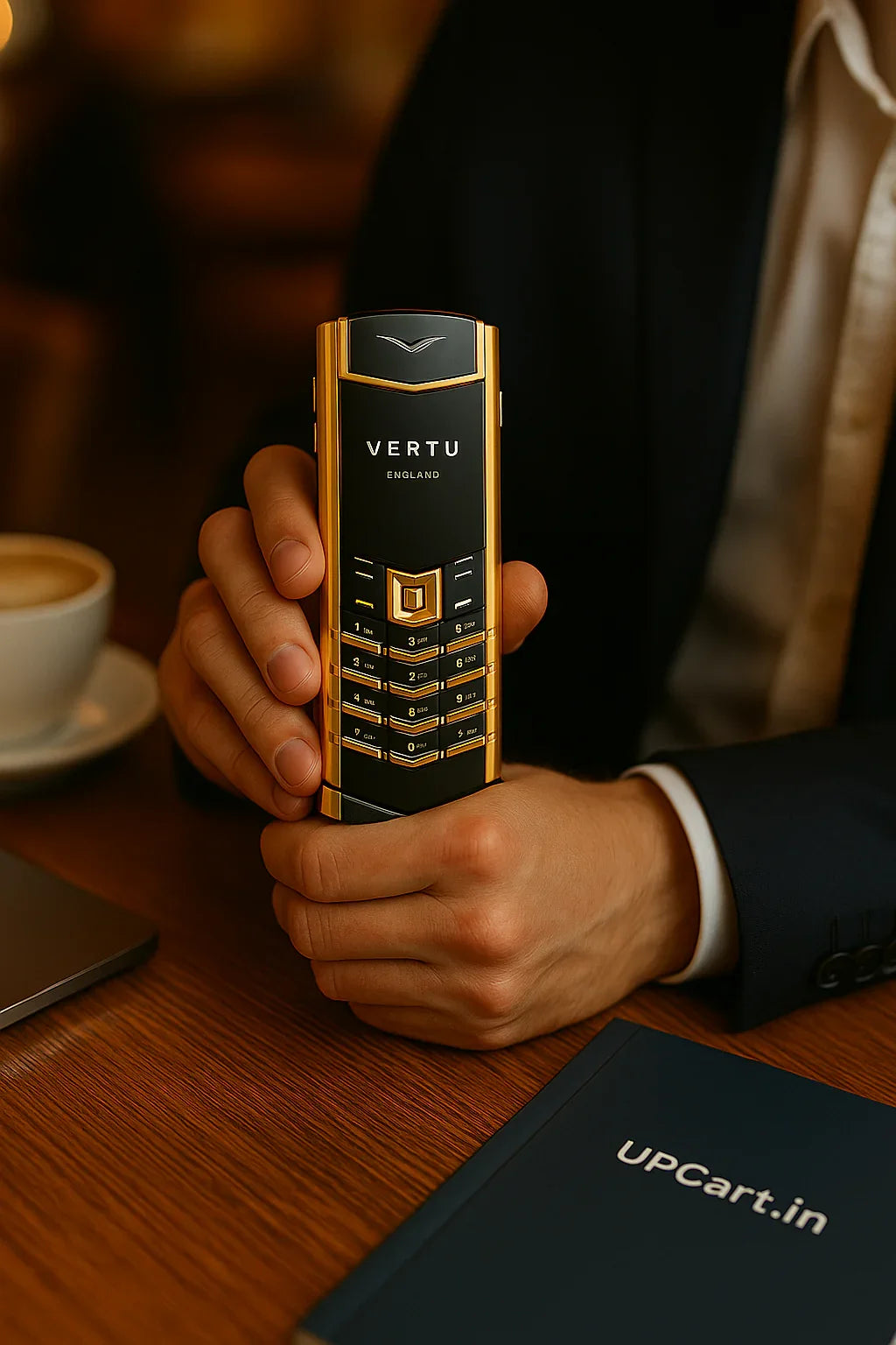 Vertu signature v Gold Dragon Luxury Mobile Phone